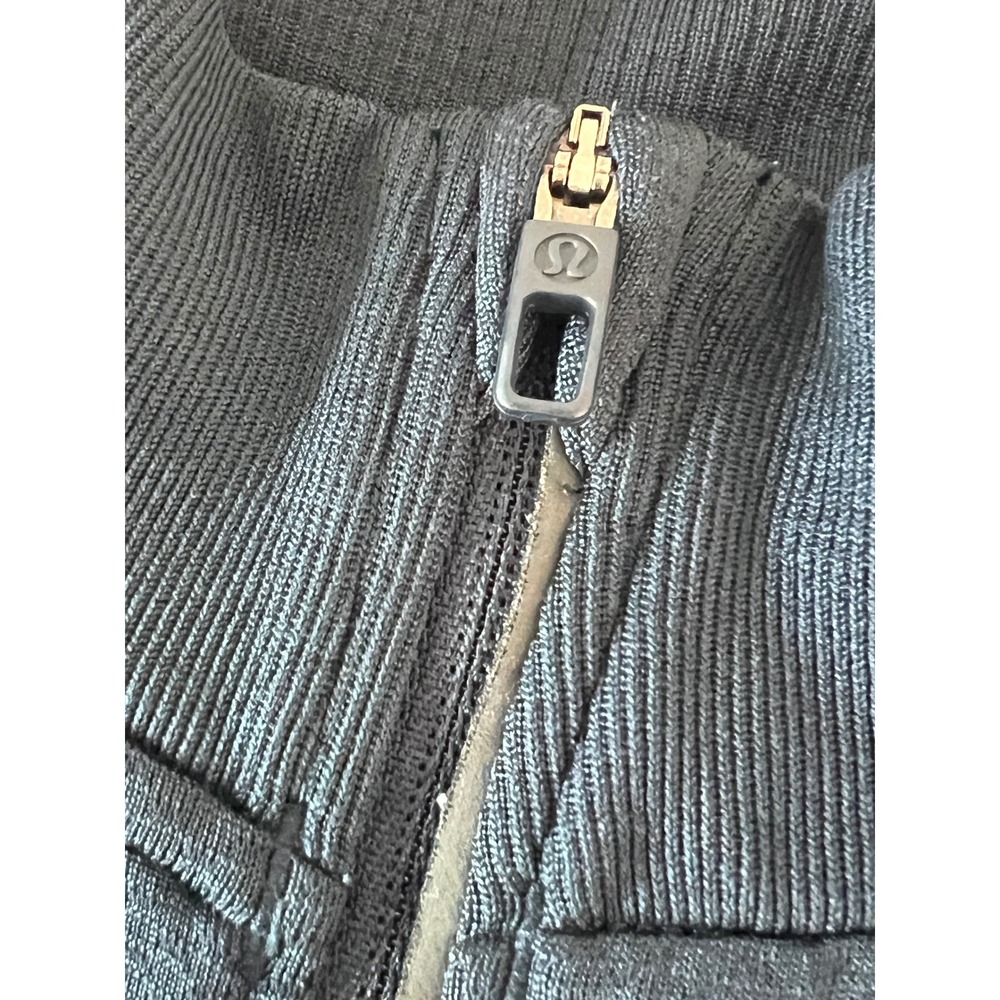Lululemon Peloton Mens Metal Vent Tech 1/2 Zip 2.0 Navy Blue Pullover XL - Picture 4 of 6